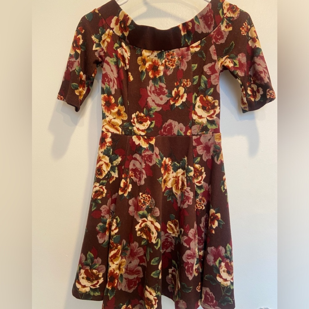 Floral Skater Dress